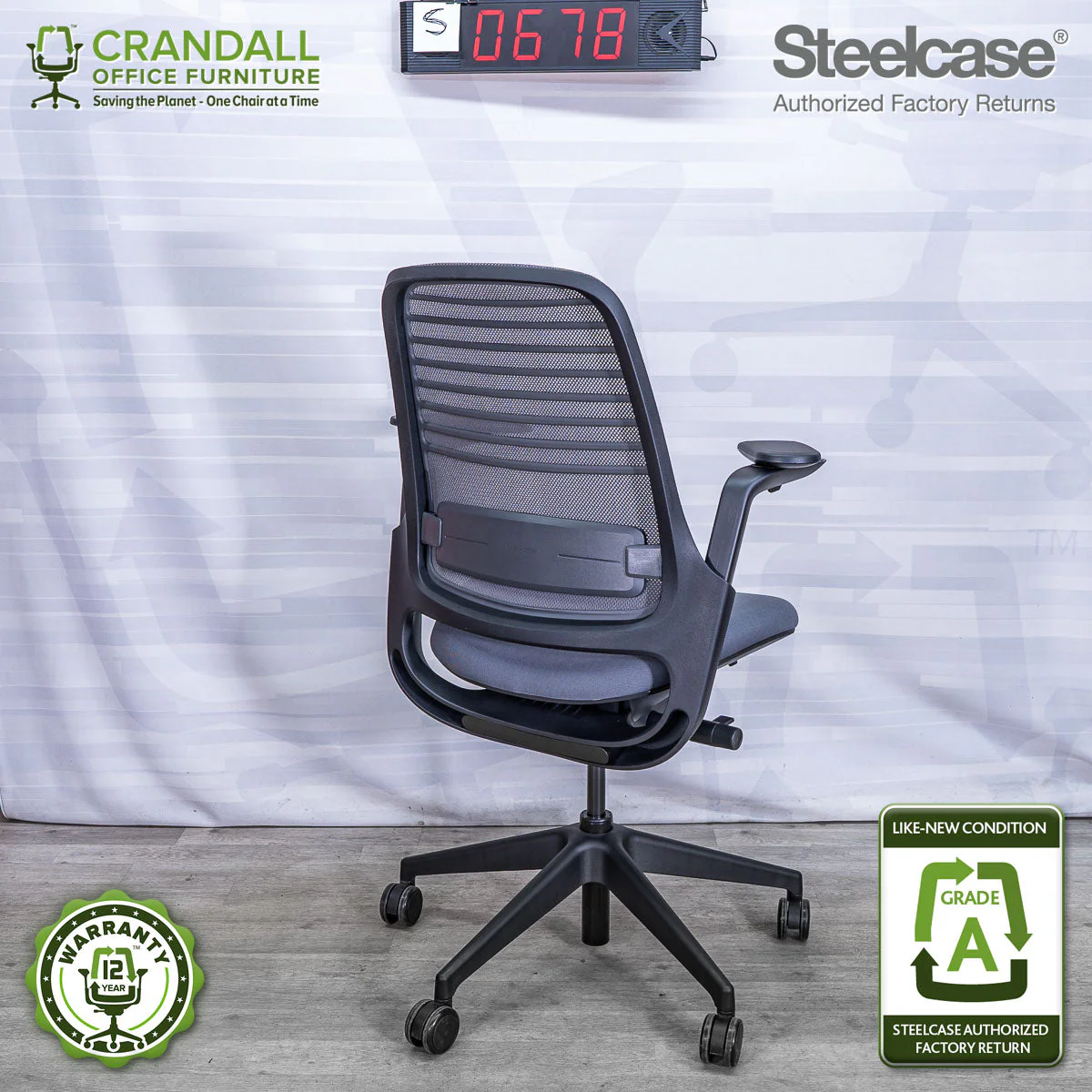 S-0678 - Steelcase Series 1 - Grade A - Image 2