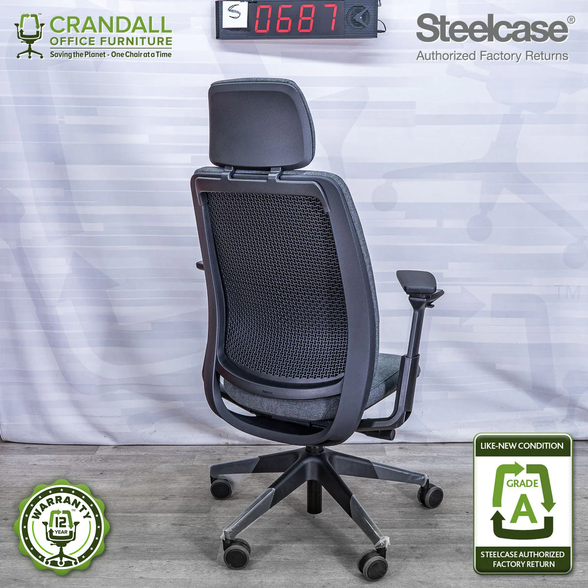 S-0687 - Steelcase Series 2 - Grade A - Image 2