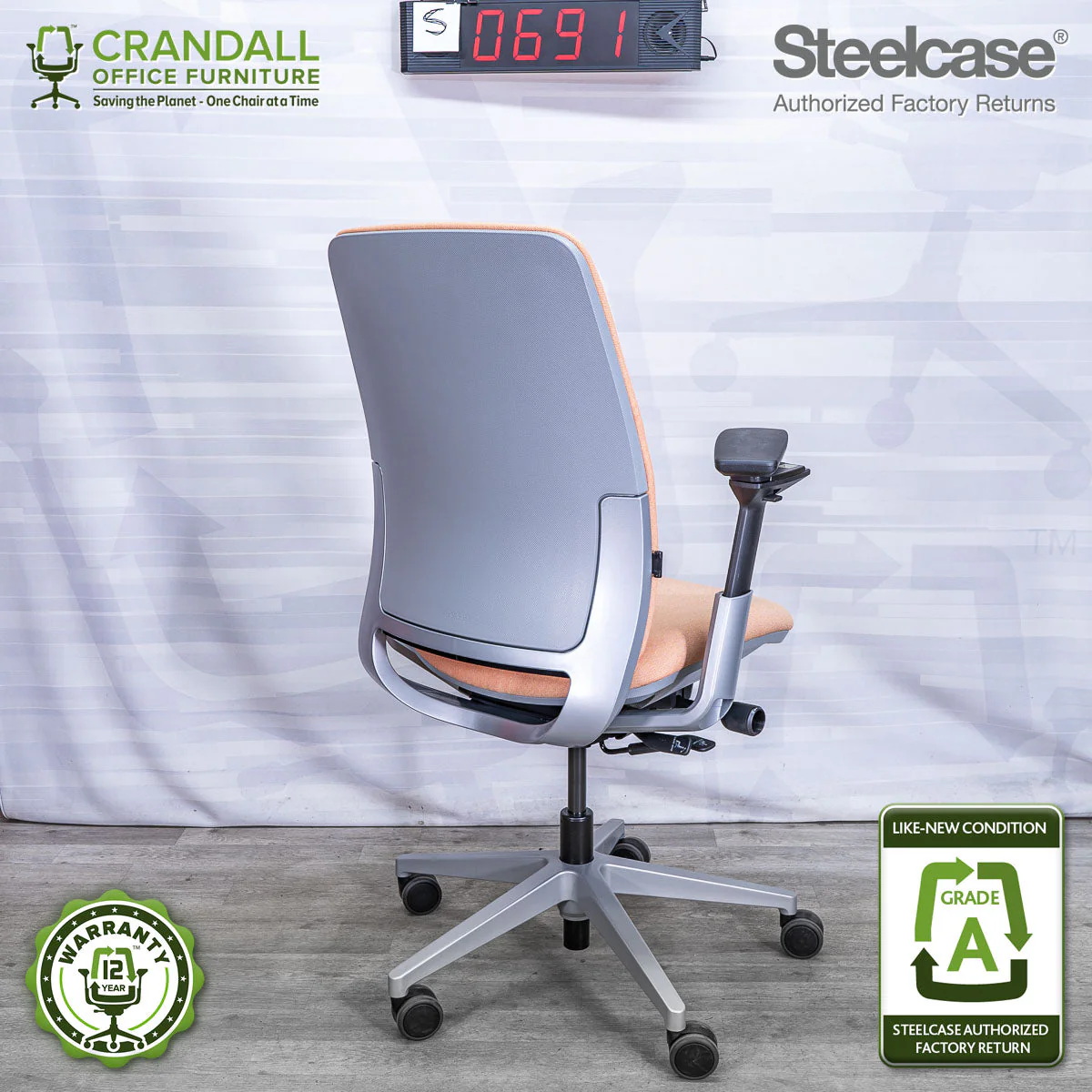 S-0691 - Steelcase Amia - Grade A - Image 2