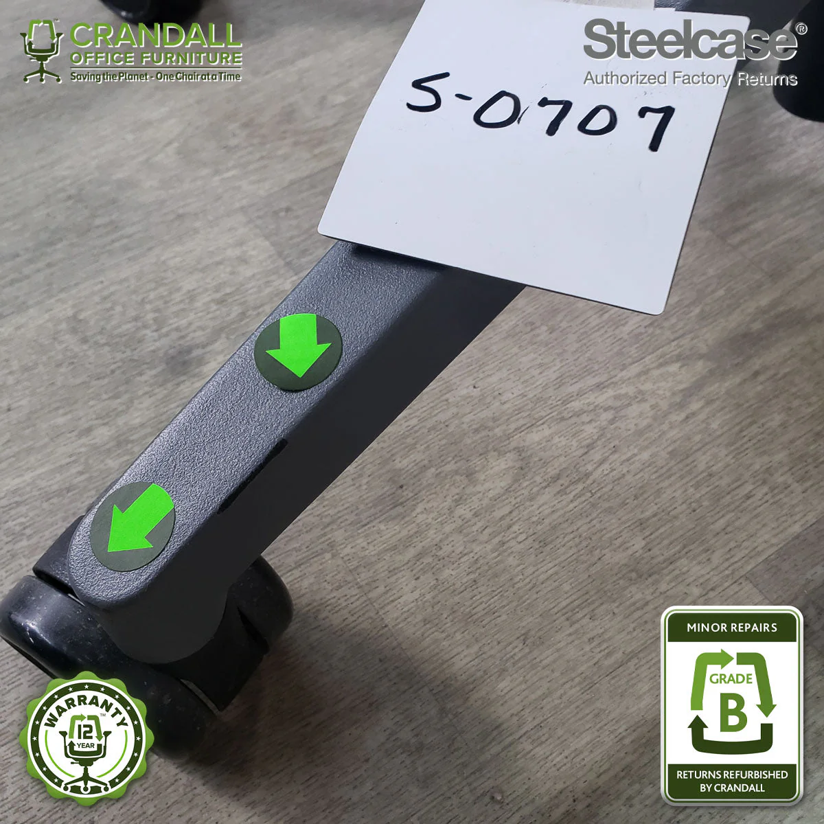 S-0707 - Steelcase Amia - Grade B - Image 3