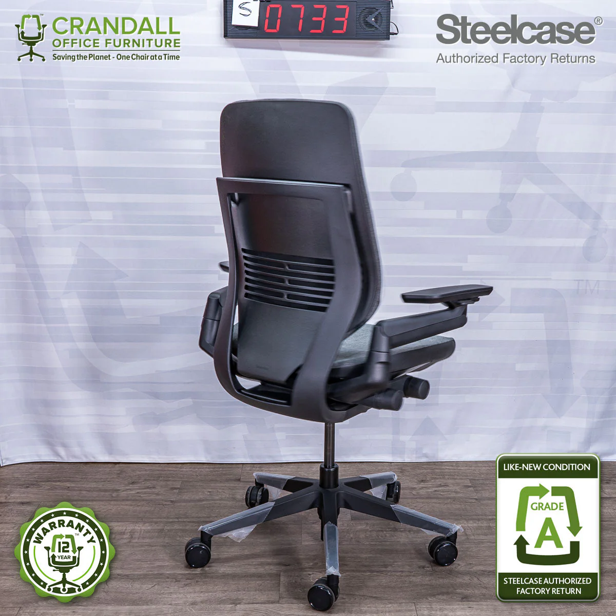 S-0733 - Steelcase Gesture - Grade A - Image 2