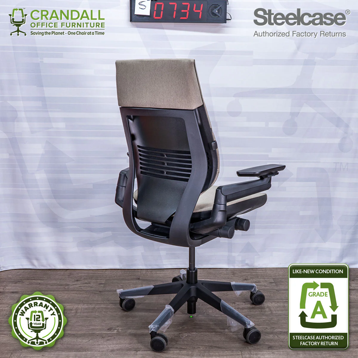 S-0734 - Steelcase Gesture - Grade A - Image 2