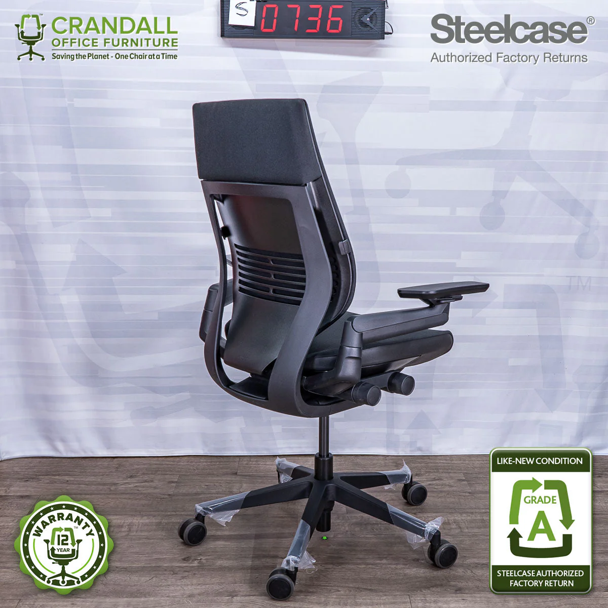 S-0736 - Steelcase Gesture - Grade A - Image 2