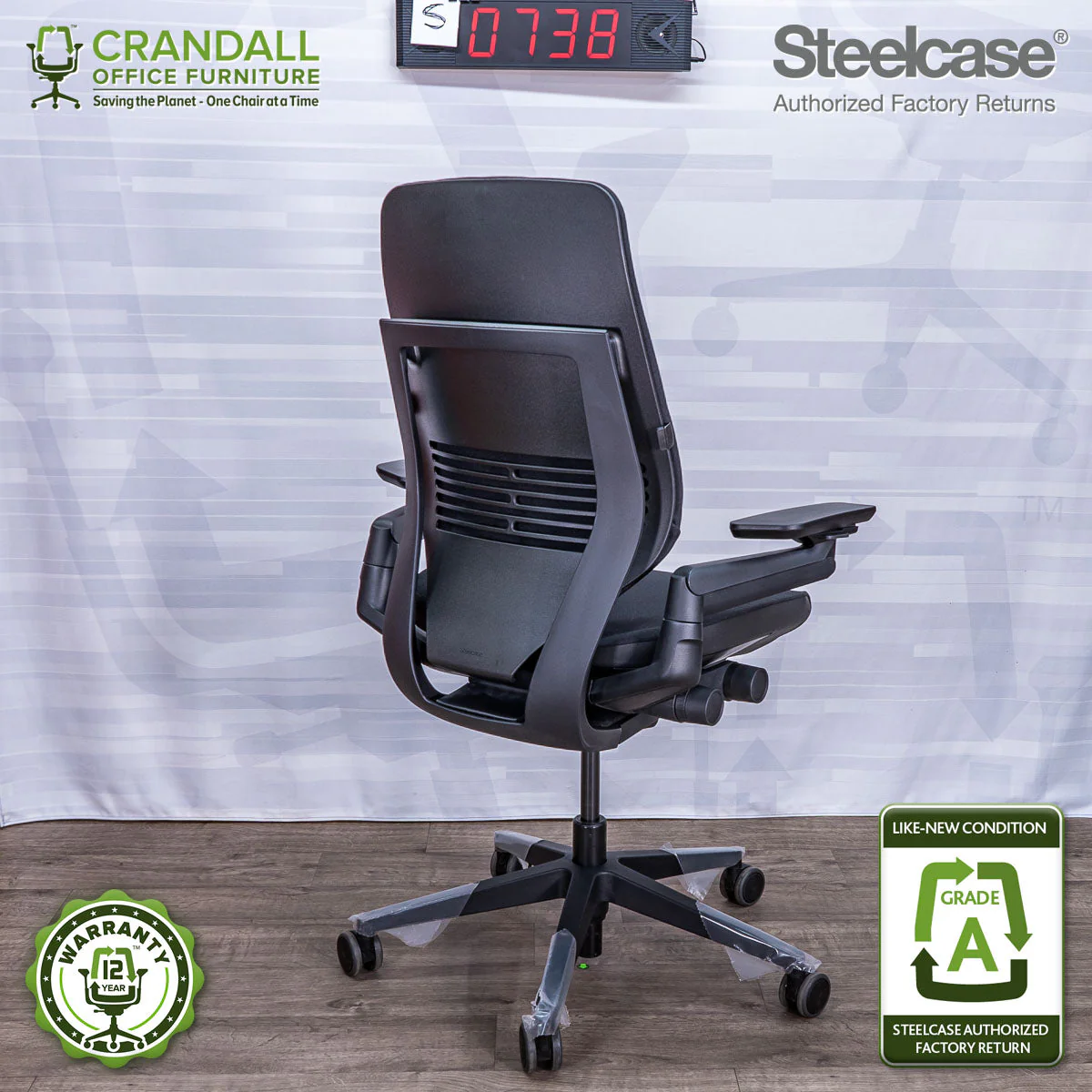 S-0738 - Steelcase Gesture - Grade A - Image 2