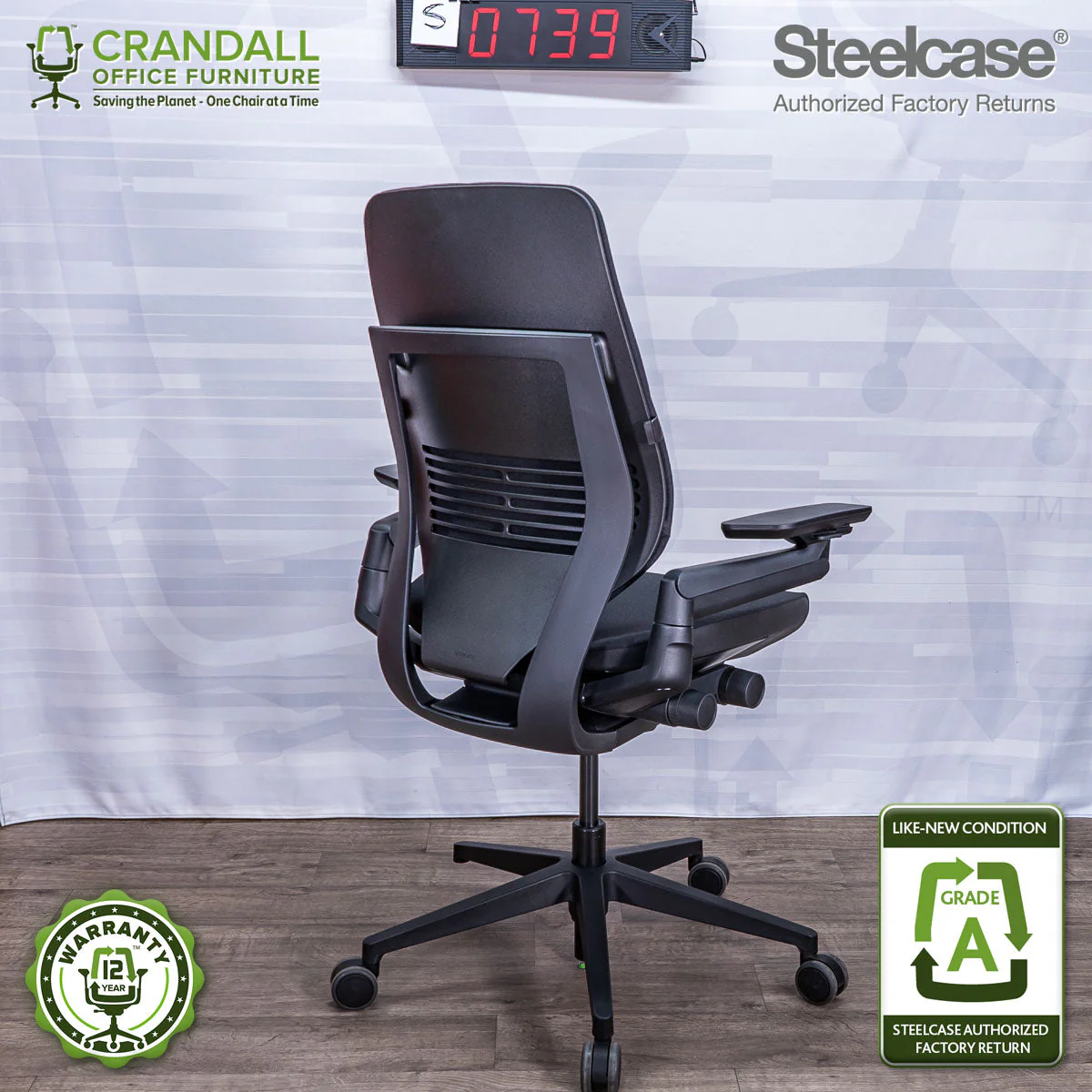 S-0739 - Steelcase Gesture - Grade A - Image 2