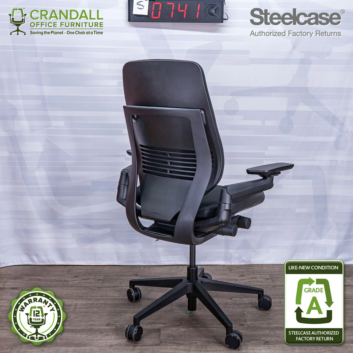 S-0741 - Steelcase Gesture - Grade A - Image 2