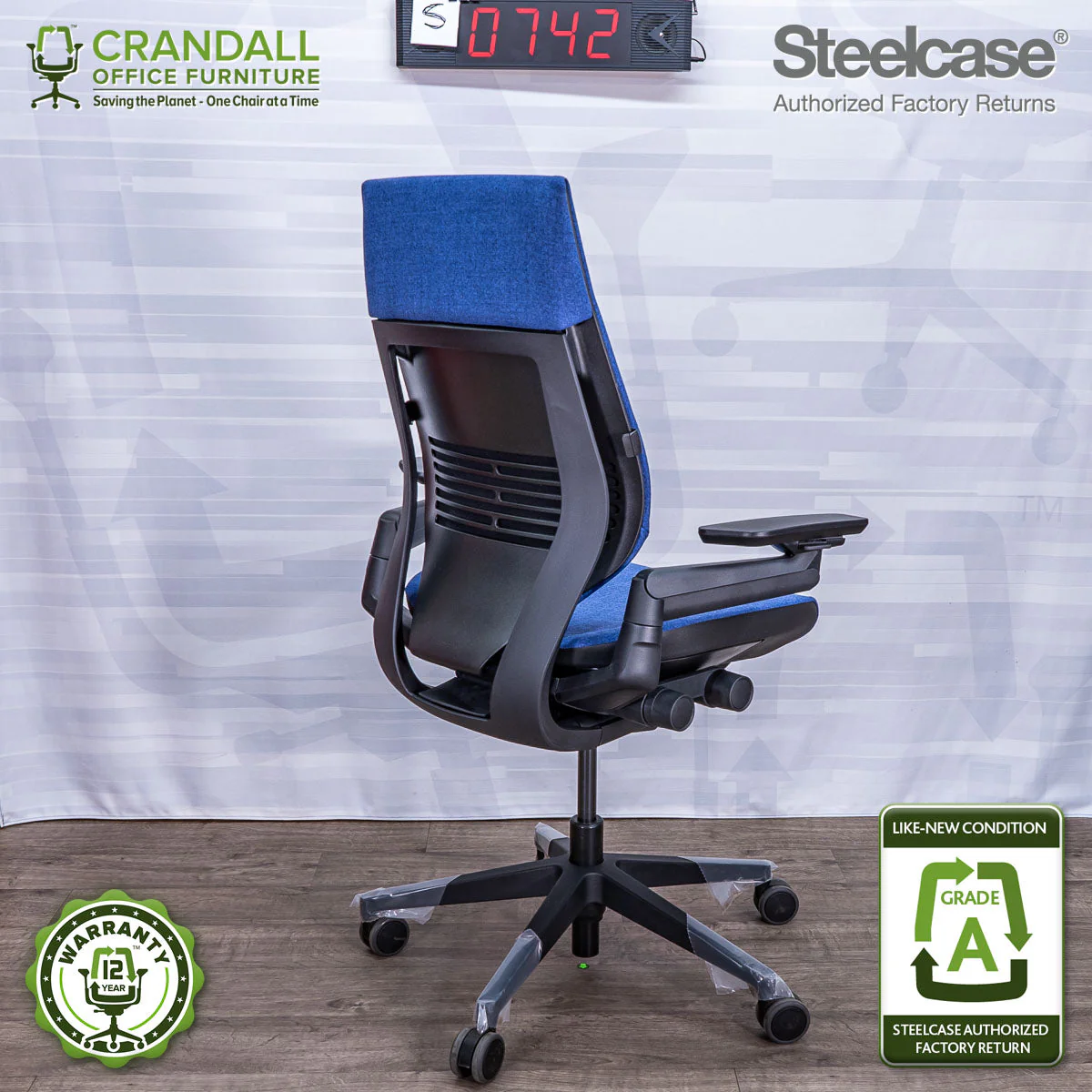 S-0742 - Steelcase Gesture - Grade A - Image 2