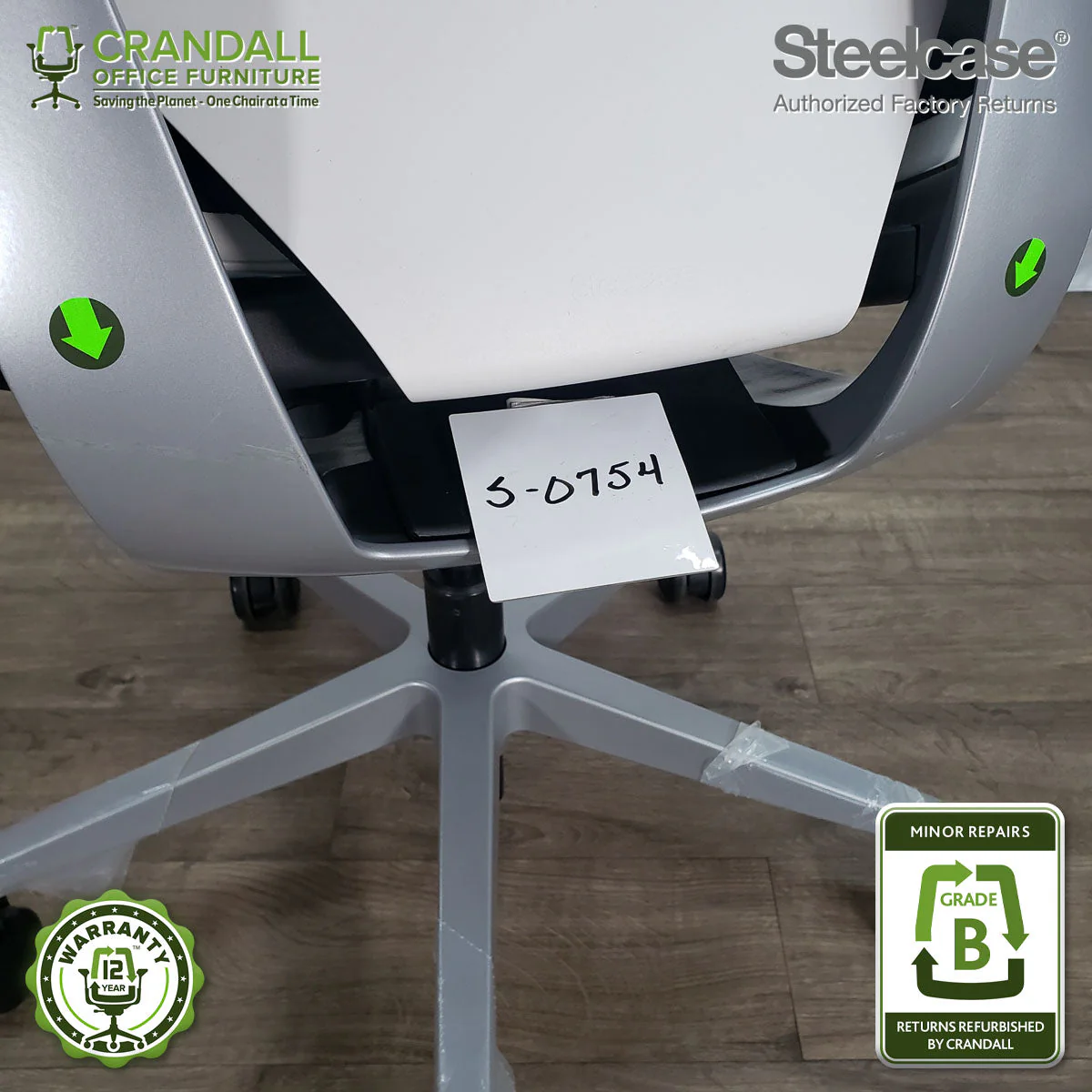 S-0754 - Steelcase Gesture - Grade B - Image 3