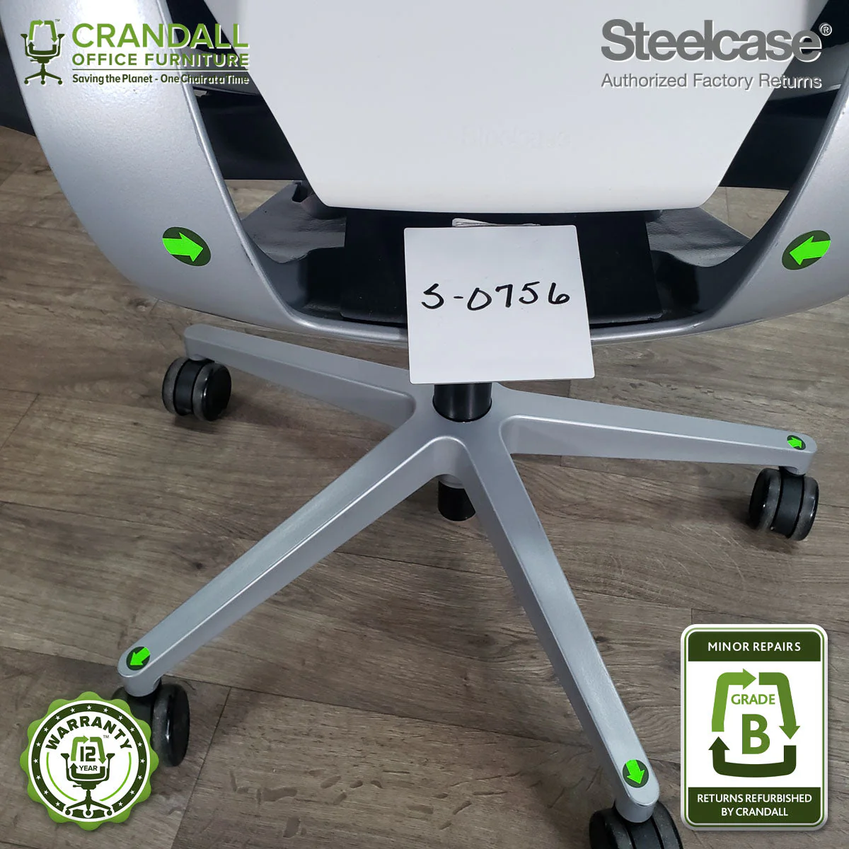 S-0756 - Steelcase Gesture - Grade B - Image 3