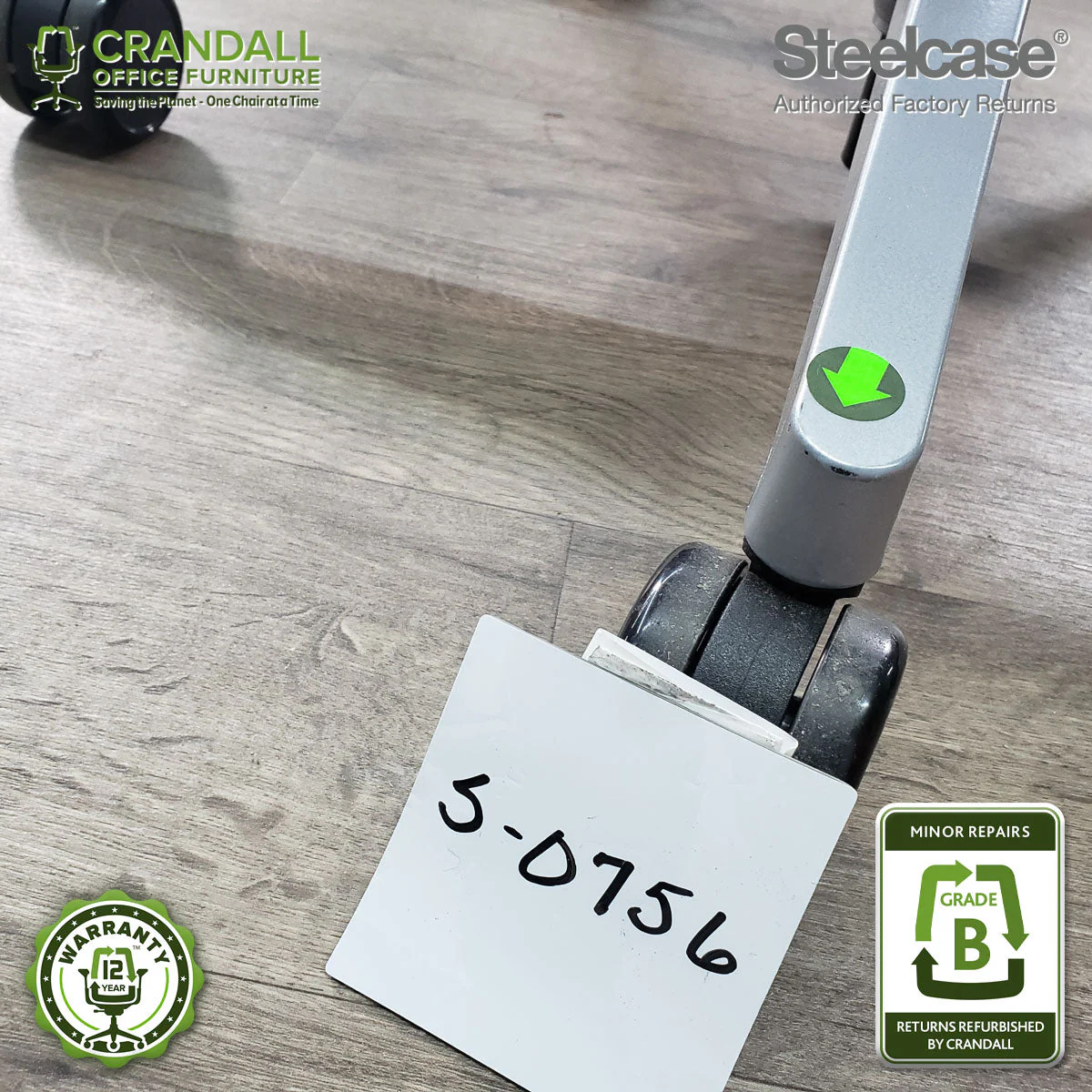 S-0756 - Steelcase Gesture - Grade B - Image 4
