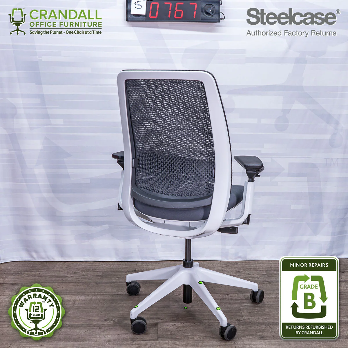 S-0767 - Steelcase Series 2 - Grade B - Image 2