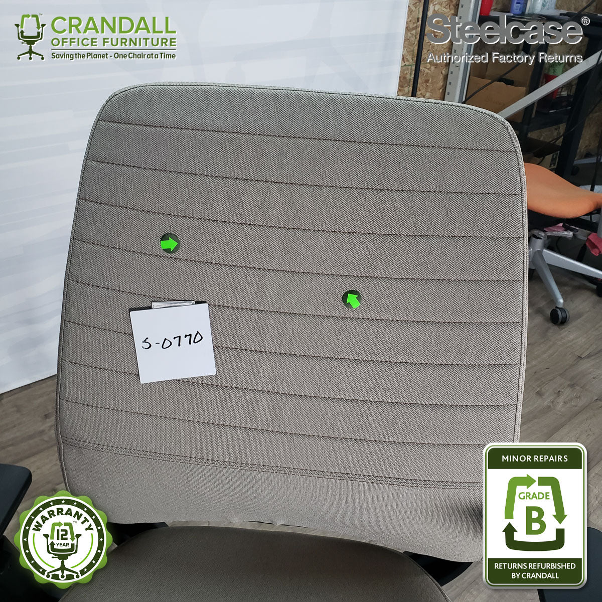 S-0770 - Steelcase Series 2 - Grade B - Image 3