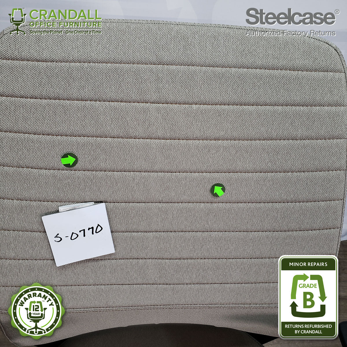 S-0770 - Steelcase Series 2 - Grade B - Image 4