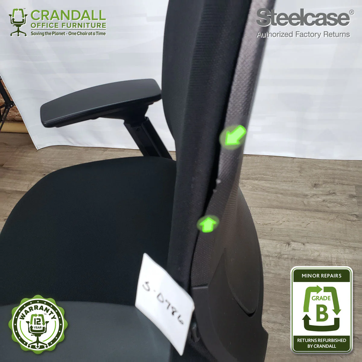S-0786 - Steelcase Amia - Grade B - Image 4