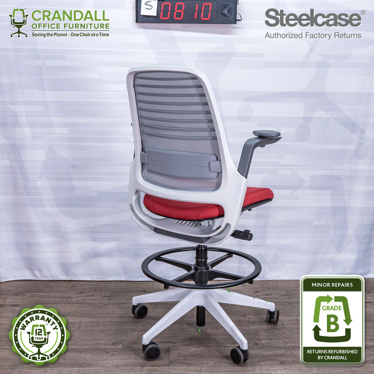 S-0810 - Steelcase Series 1 - Grade B - Image 2