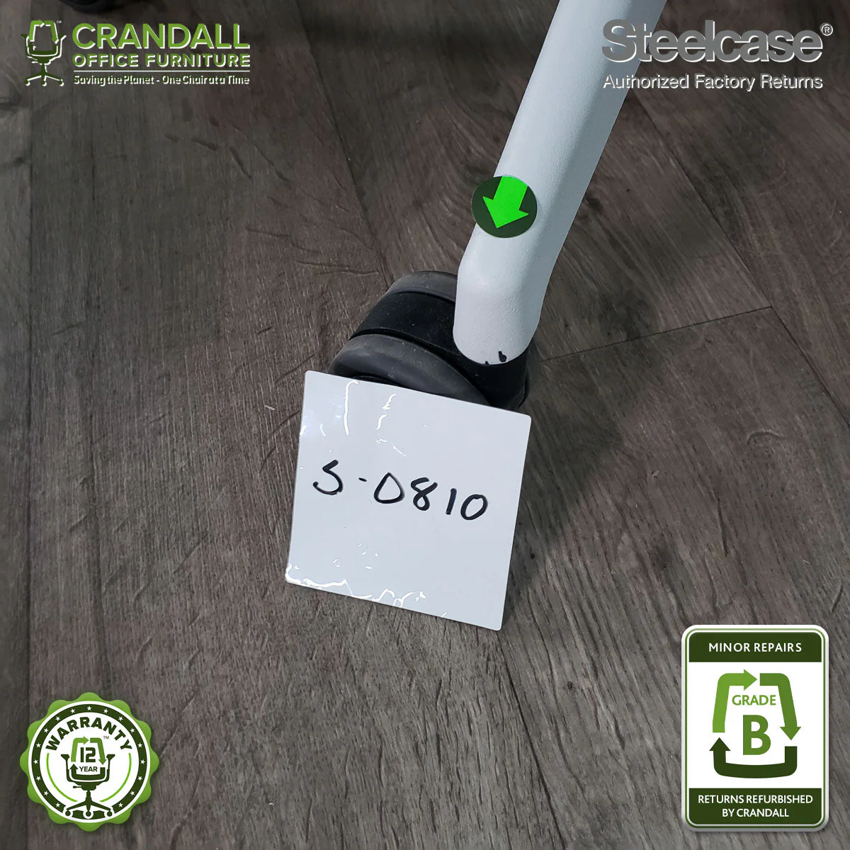 S-0810 - Steelcase Series 1 - Grade B - Image 3
