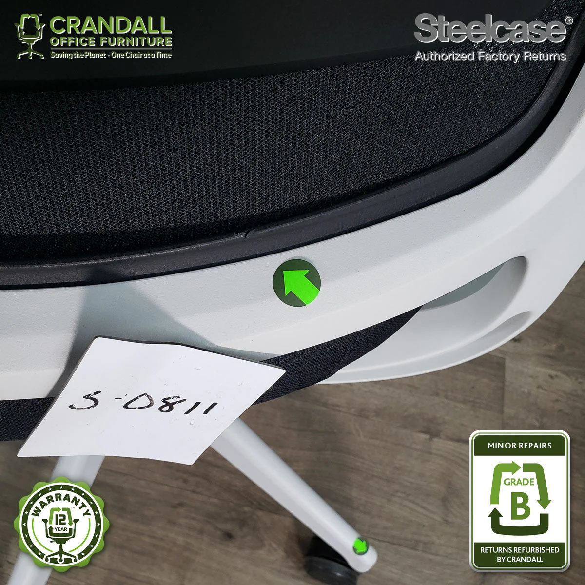 S-0811 - Steelcase Series 1 - Grade B - Image 4