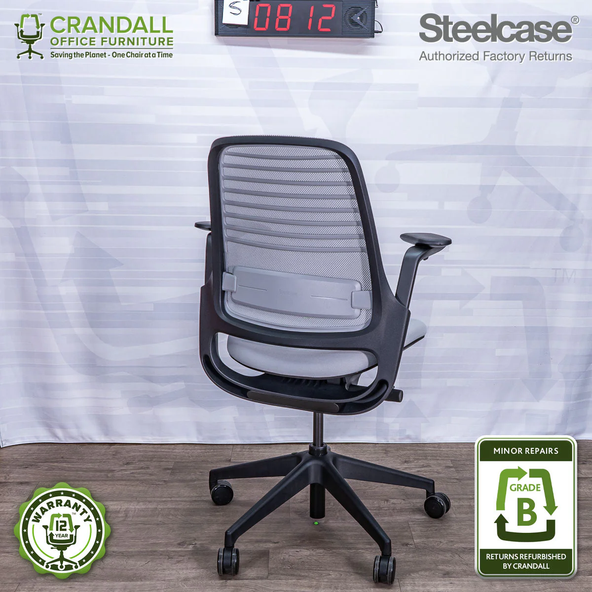 S-0812 - Steelcase Series 1 - Grade B - Image 2