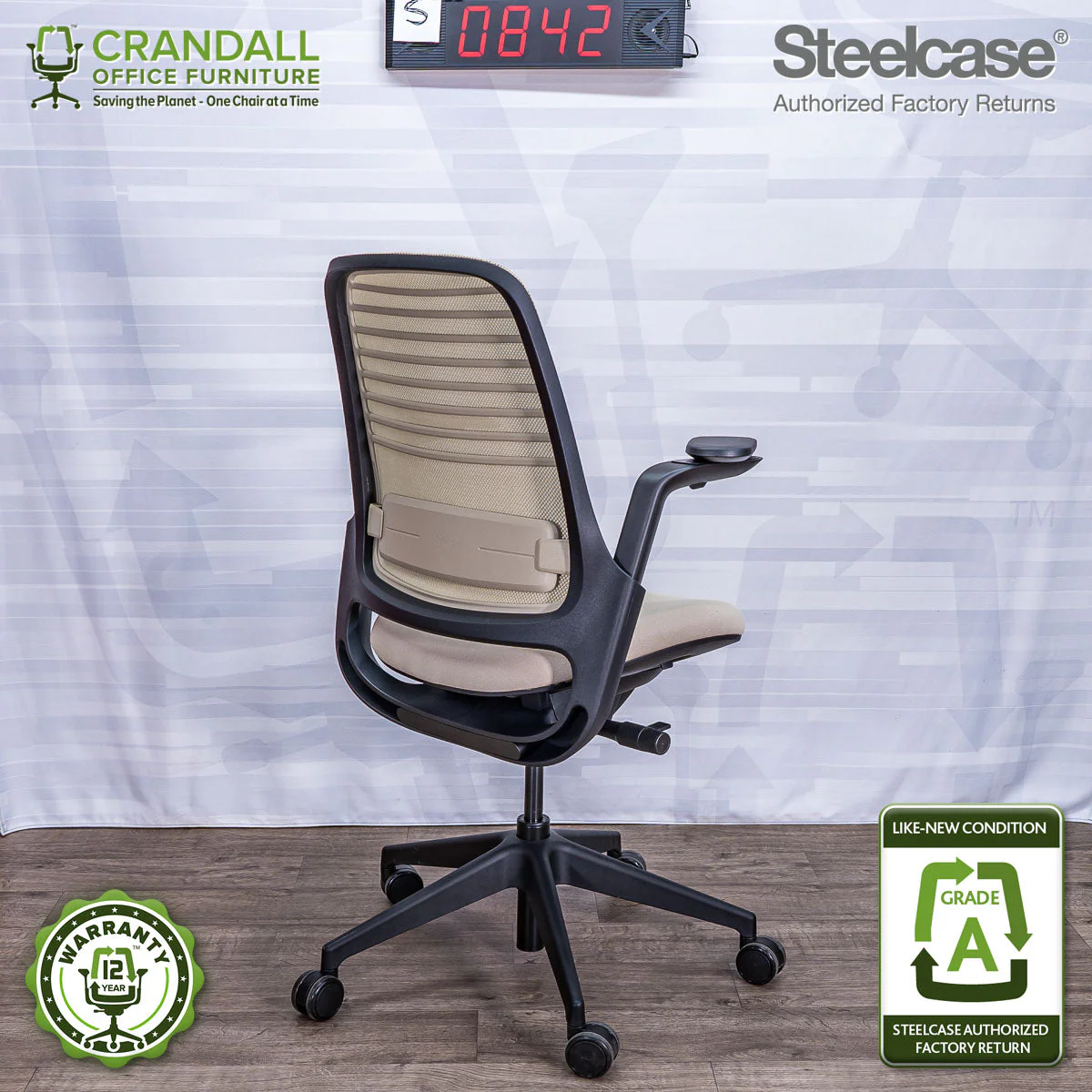 S-0842 - Steelcase Series 1 - Grade A - Image 2