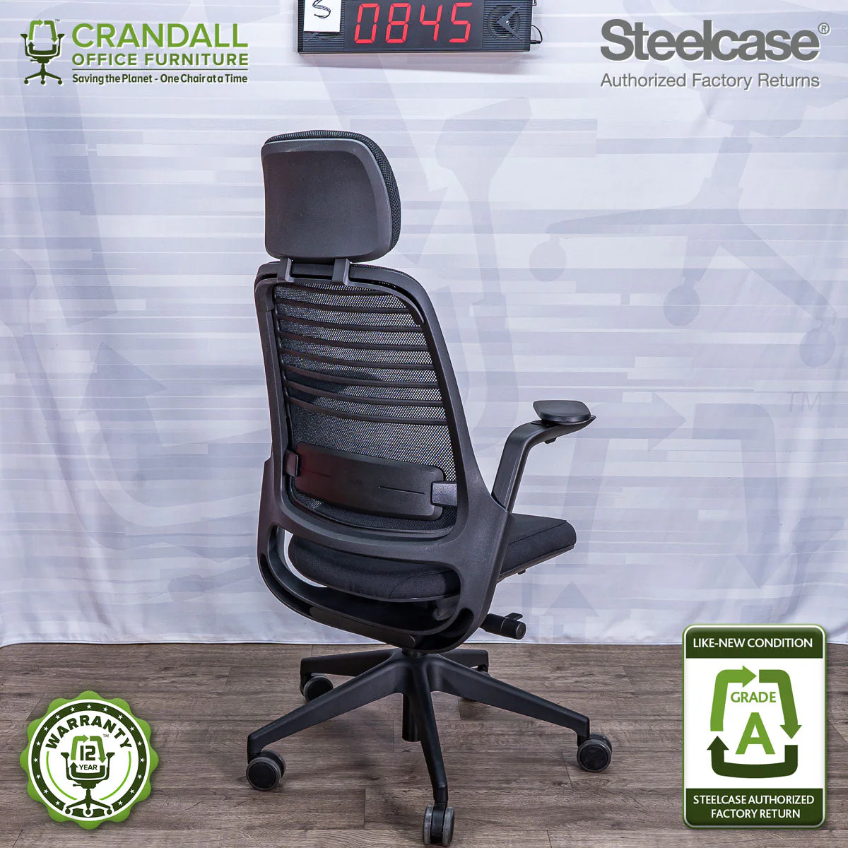 S-0845 - Steelcase Series 1 - Grade A - Image 2