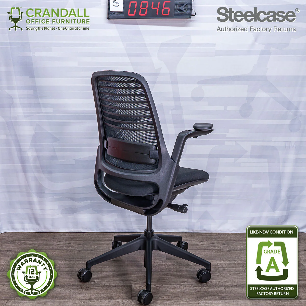 S-0846 - Steelcase Series 1 - Grade A - Image 2