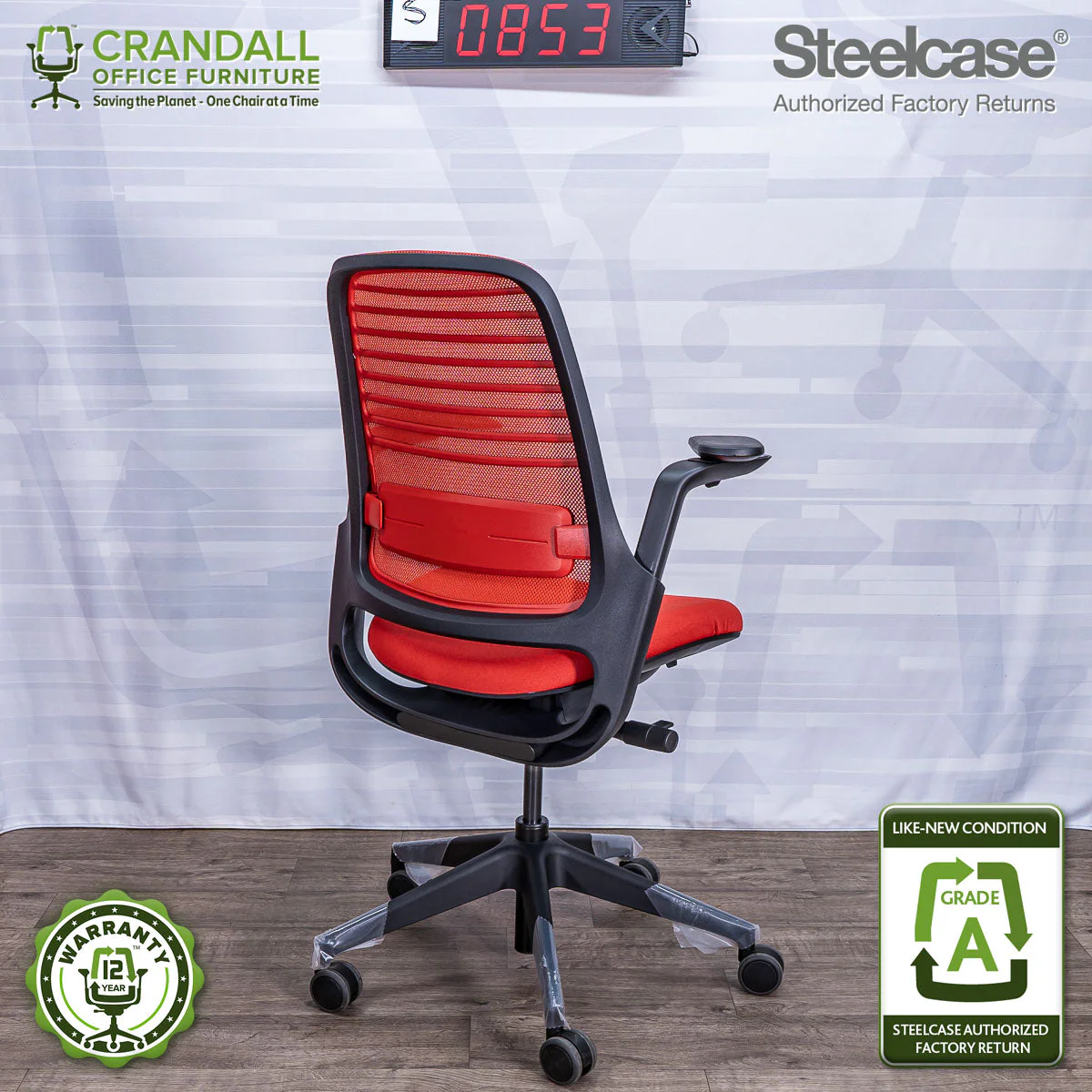 S-0853 - Steelcase Series 1 - Grade A - Image 2