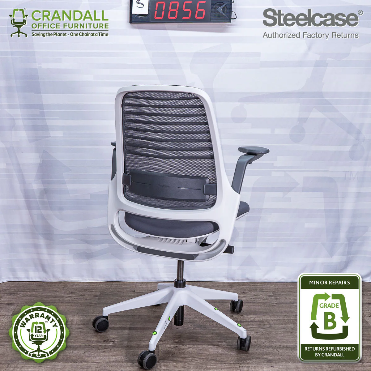 S-0856 - Steelcase Series 1 - Grade B - Image 2