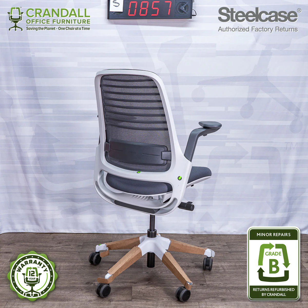S-0857 - Steelcase Series 1 - Grade B - Image 2