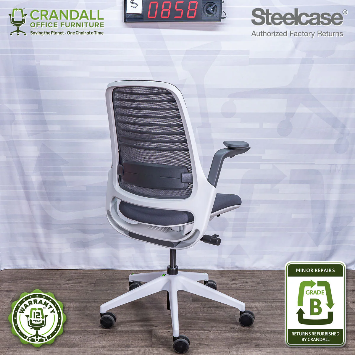 S-0858 - Steelcase Series 1 - Grade B - Image 2