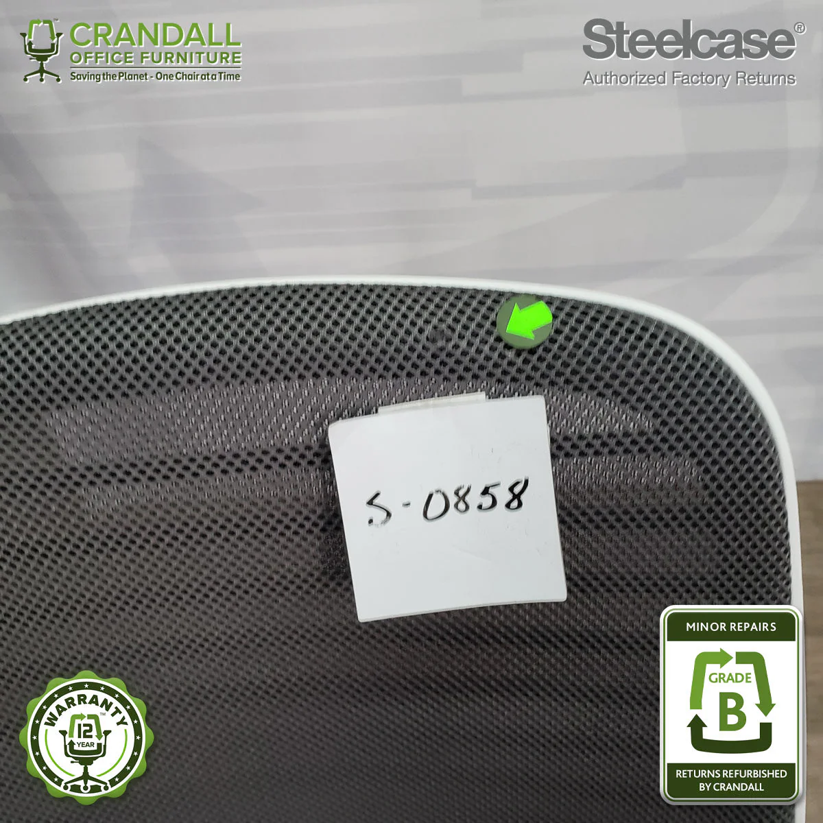 S-0858 - Steelcase Series 1 - Grade B - Image 4