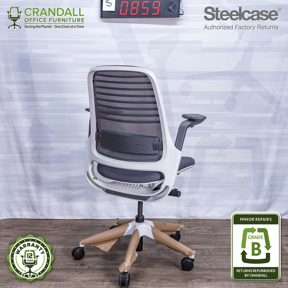 S-0859 - Steelcase Series 1 - Grade B - Image 2