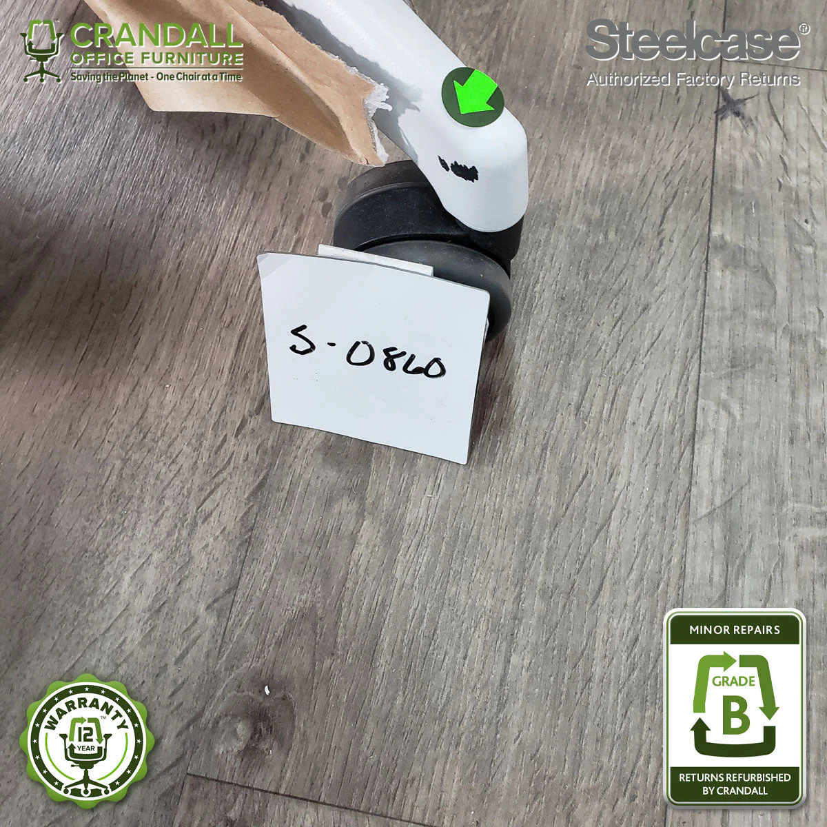 S-0860 - Steelcase Series 1 - Grade B - Image 3
