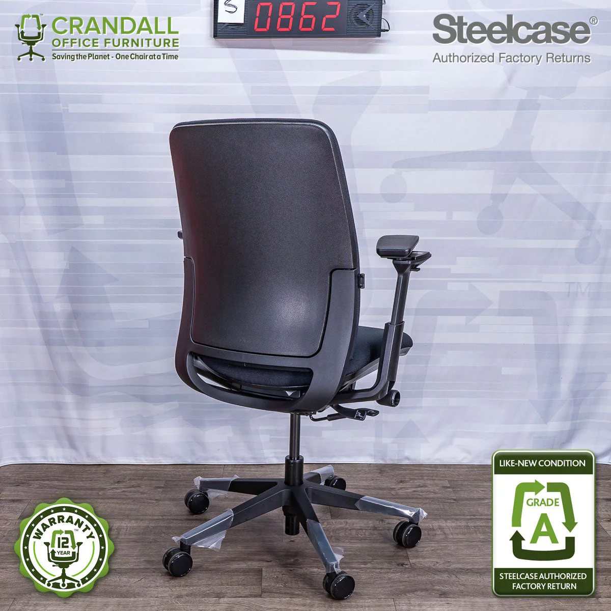 S-0862 - Steelcase Amia - Grade A - Image 2