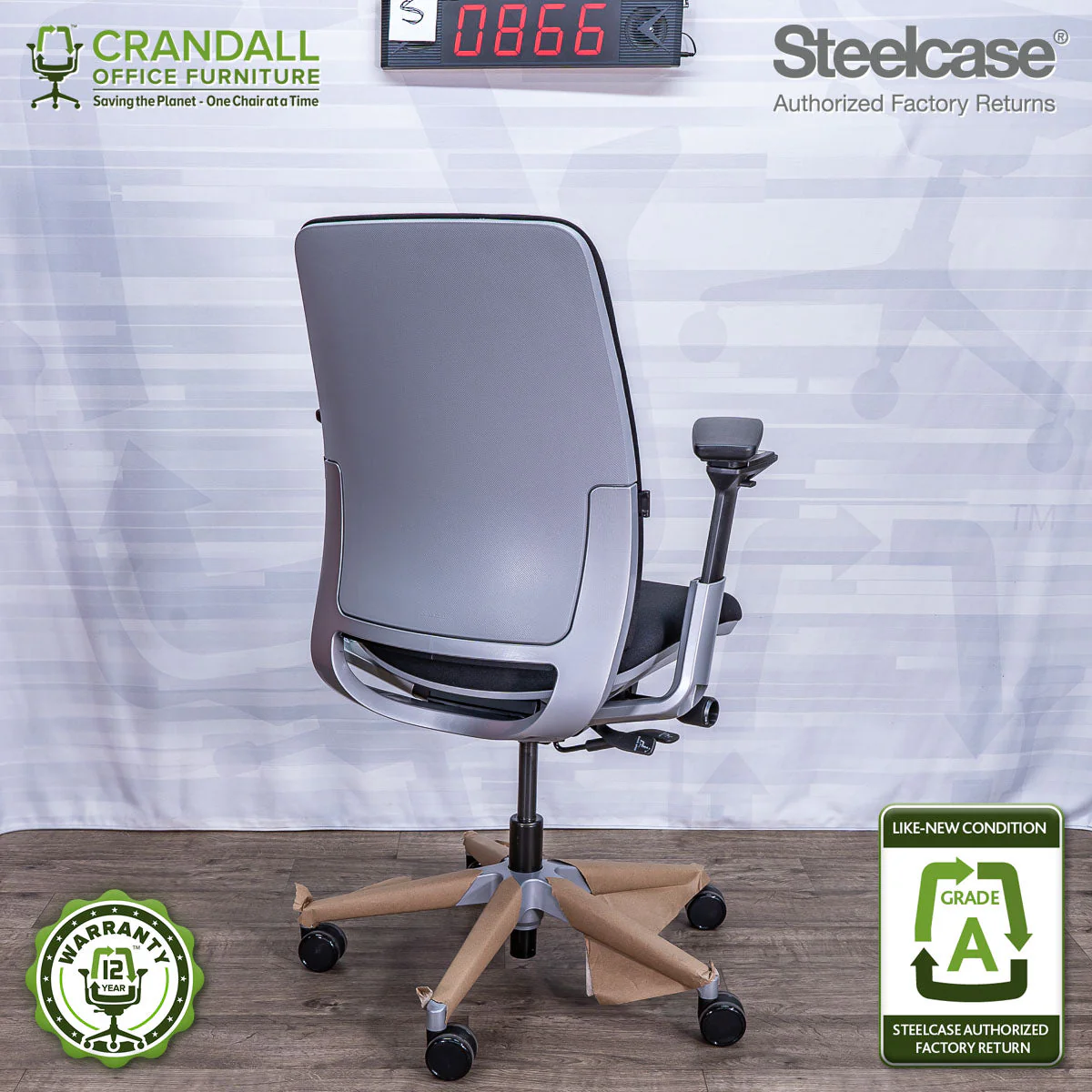 S-0866 - Steelcase Amia - Grade A - Image 2