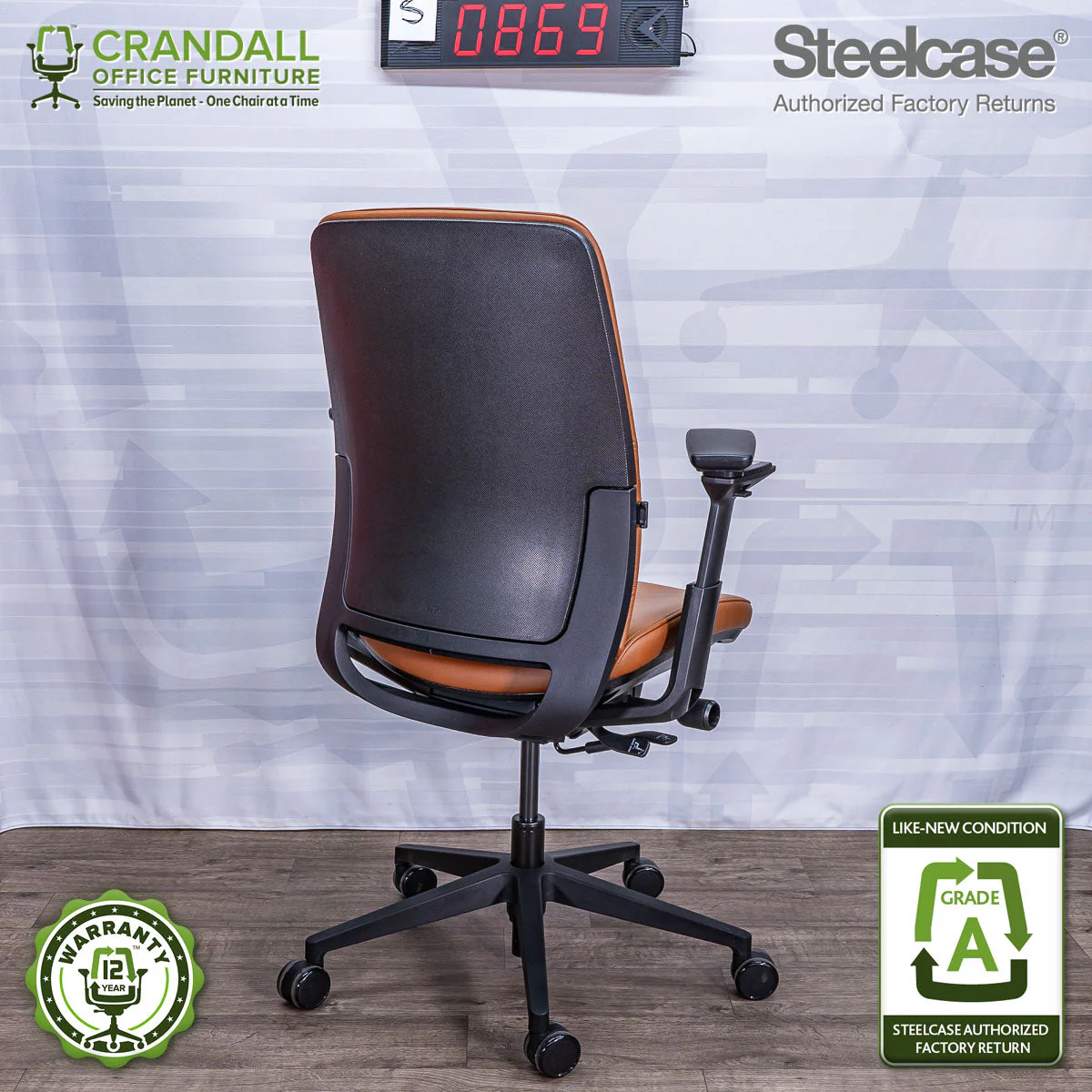 S-0869 - Steelcase Amia - Grade A - Image 2