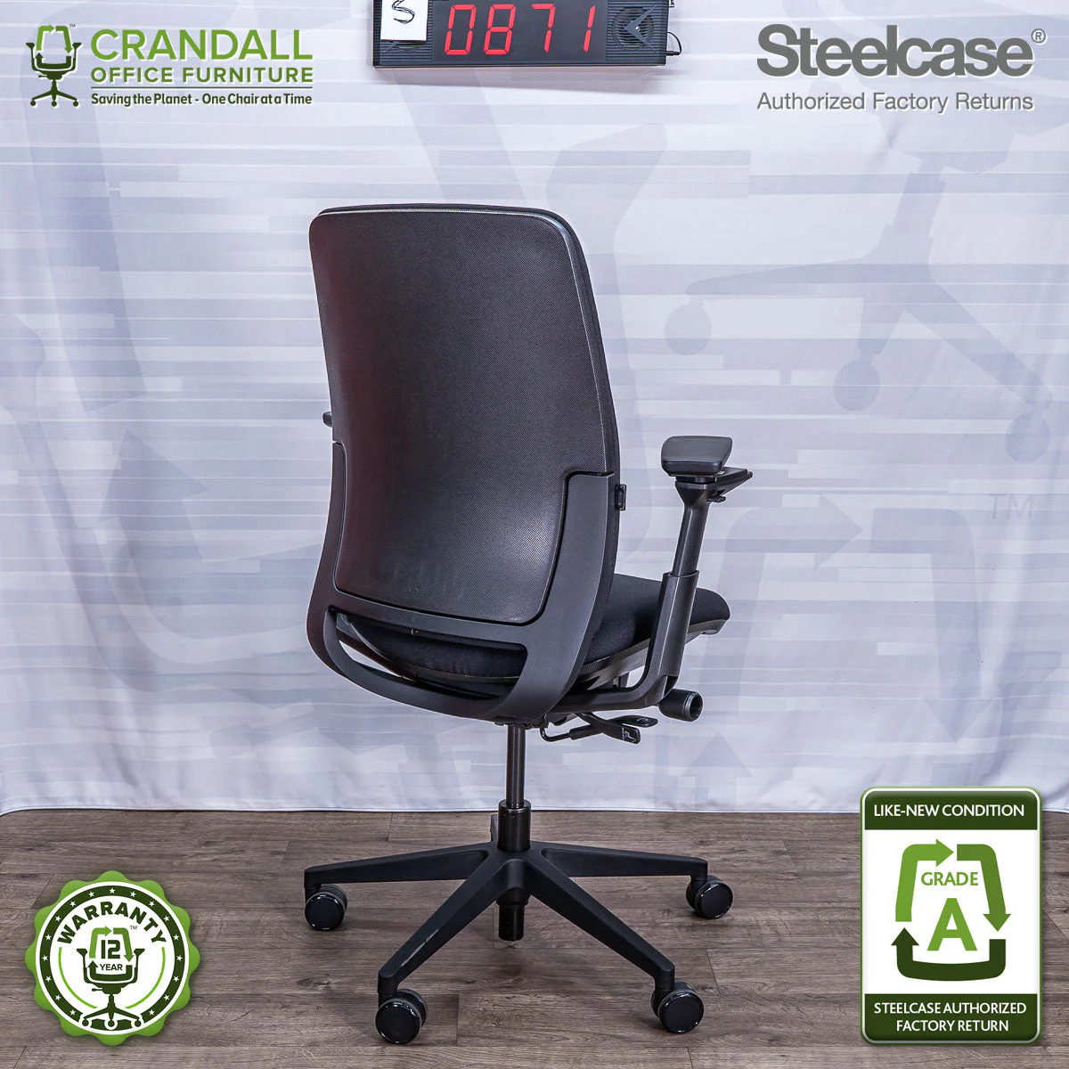 S-0871 - Steelcase Amia - Grade A - Image 2