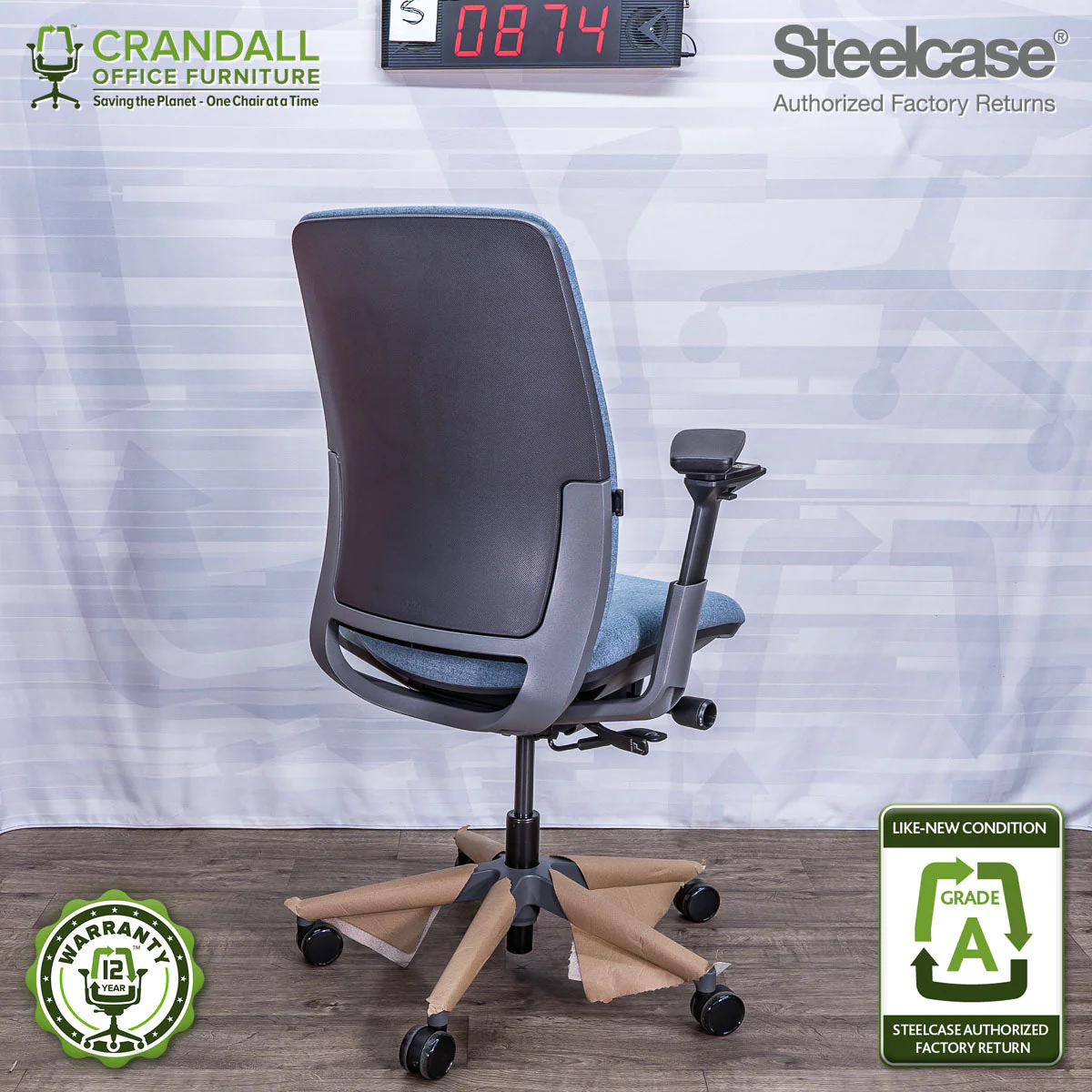 S-0874 - Steelcase Amia - Grade A - Image 2