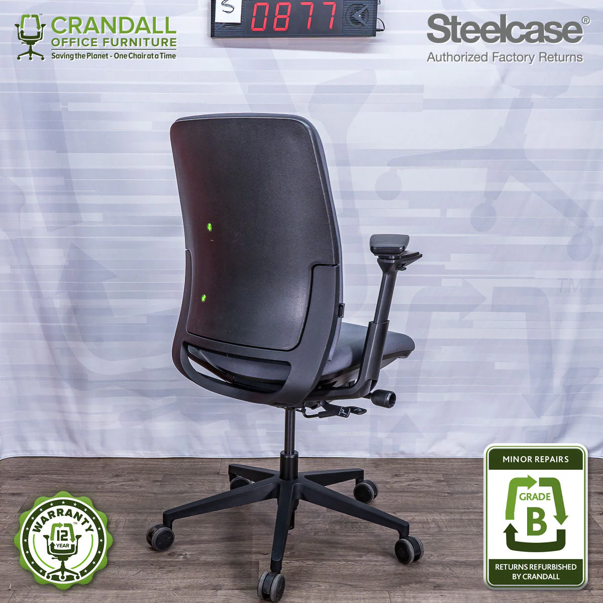 S-0877 - Steelcase Amia - Grade B - Image 2