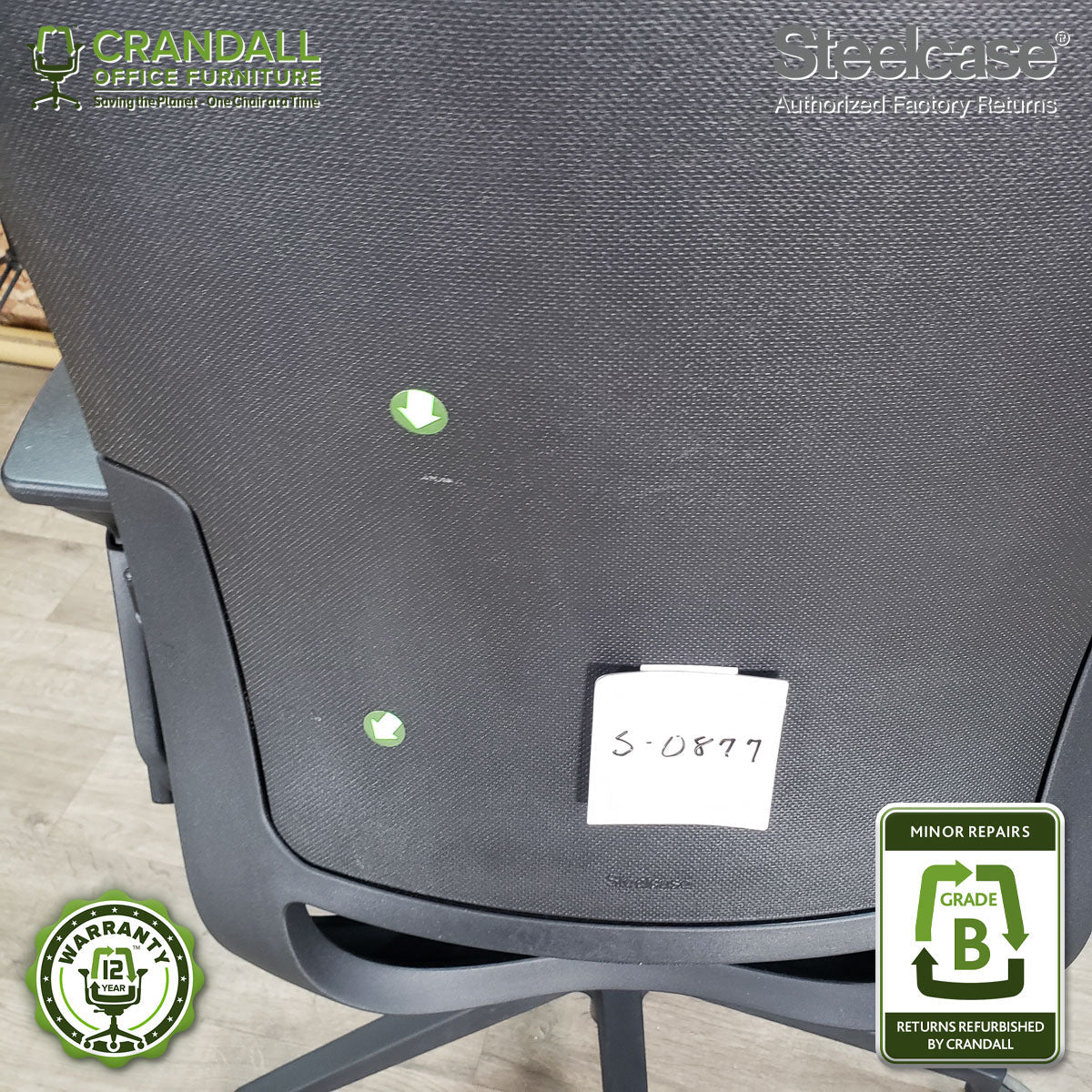 S-0877 - Steelcase Amia - Grade B - Image 4