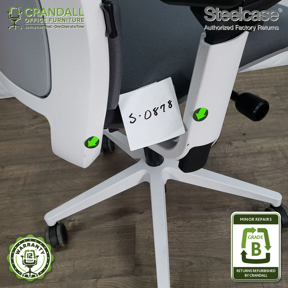 S-0878 - Steelcase Amia - Grade B - Image 3