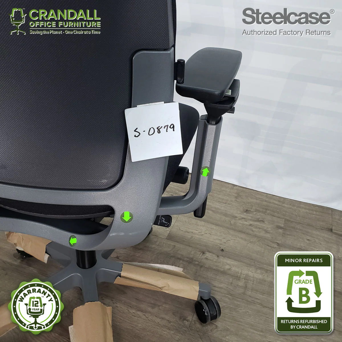 S-0879 - Steelcase Amia - Grade B - Image 3