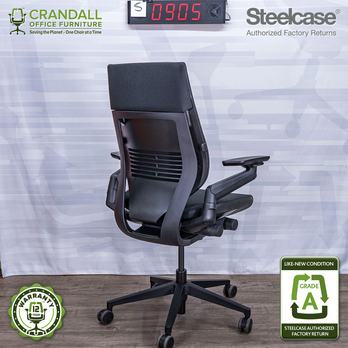 S-0905 - Steelcase Gesture - Grade A - Image 2
