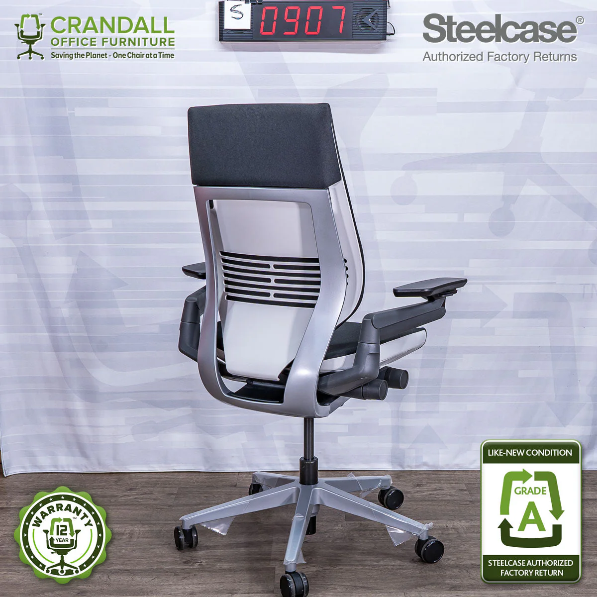 S-0907 - Steelcase Gesture - Grade A - Image 2