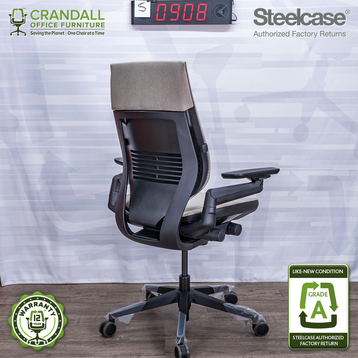 S-0908 - Steelcase Gesture - Grade A - Image 2