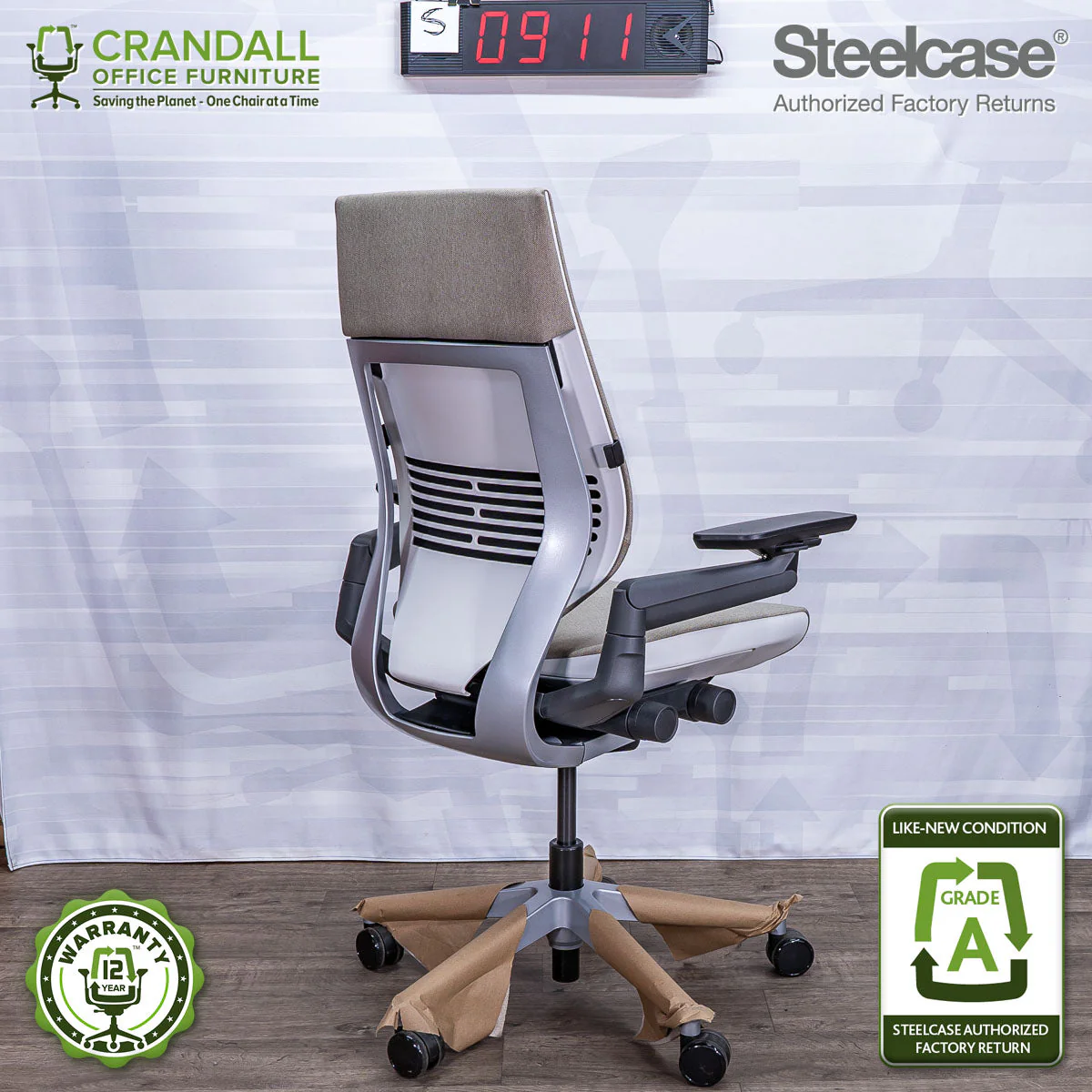 S-0911 - Steelcase Gesture - Grade A - Image 2