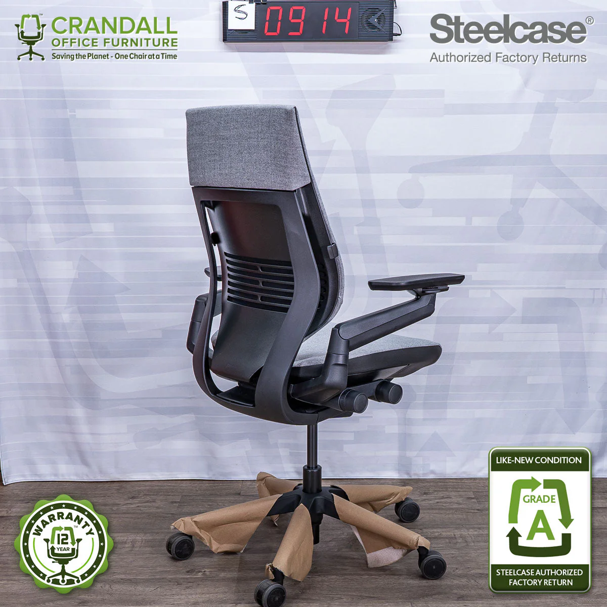 S-0914 - Steelcase Gesture - Grade A - Image 2