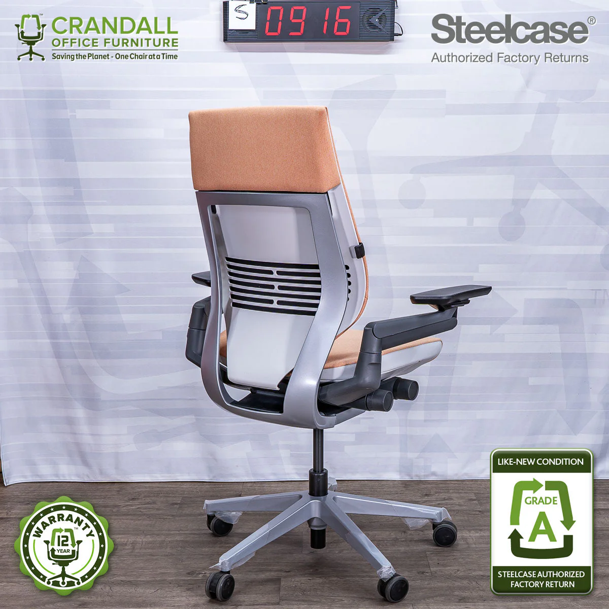 S-0916 - Steelcase Gesture - Grade A - Image 2