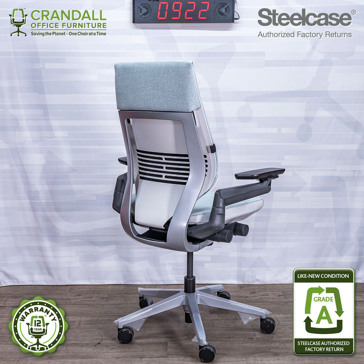 S-0922 - Steelcase Gesture - Grade A - Image 2