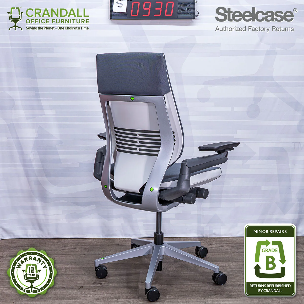 S-0930 - Steelcase Gesture - Grade B - Image 2
