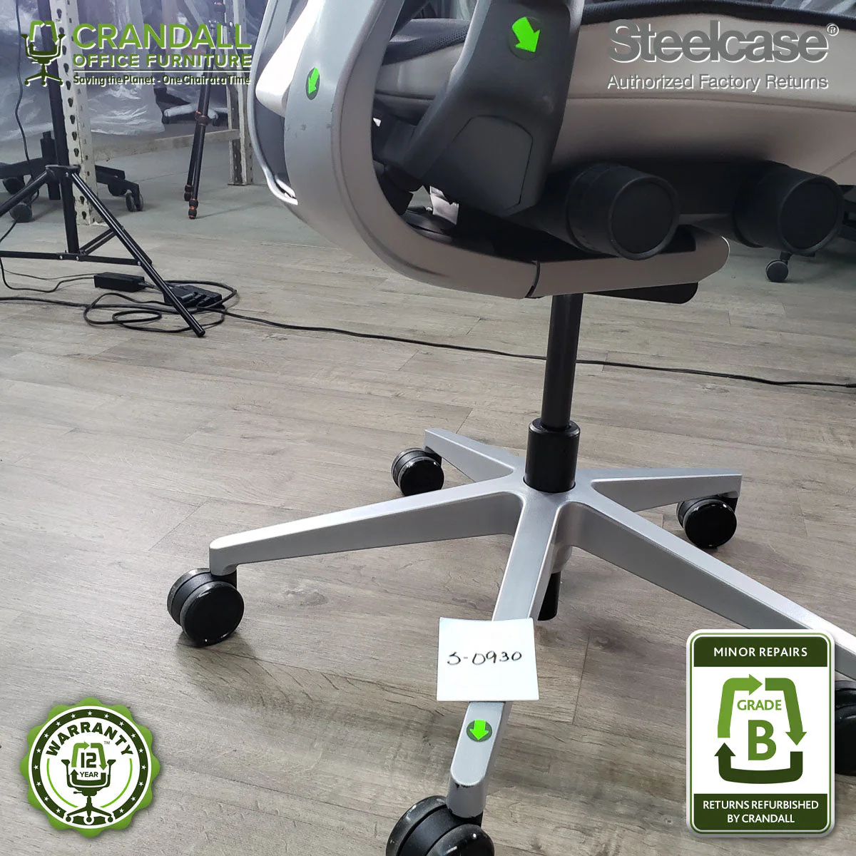S-0930 - Steelcase Gesture - Grade B - Image 4